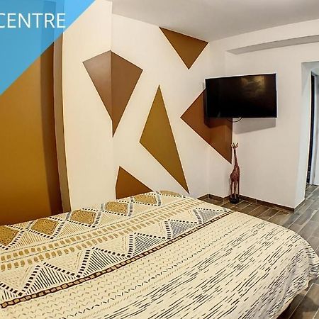Studio Hyper Centre Safari Tout Equipe Wifi Netflix 2Pers أميا المظهر الخارجي الصورة
